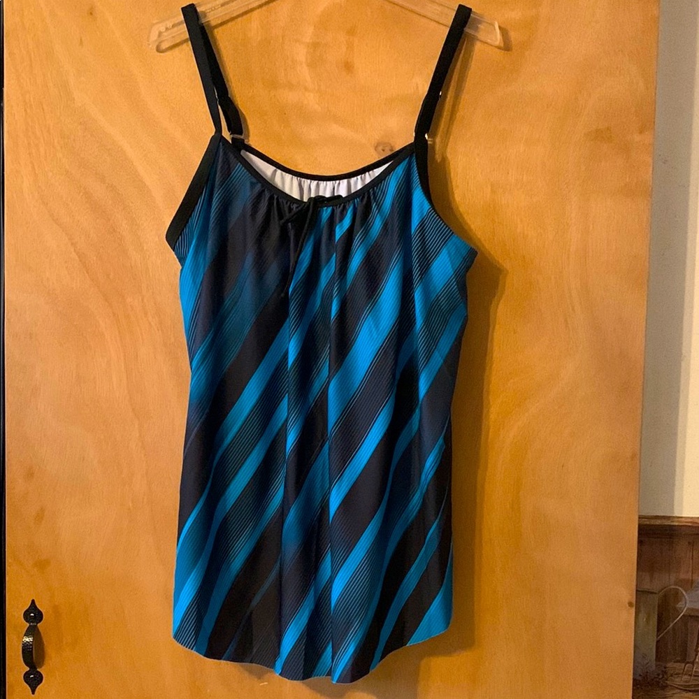 Stylish Black and Blue Women's Top